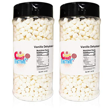 Vanilla Dehydrated Mini Marshmallows for Hot Cocoa