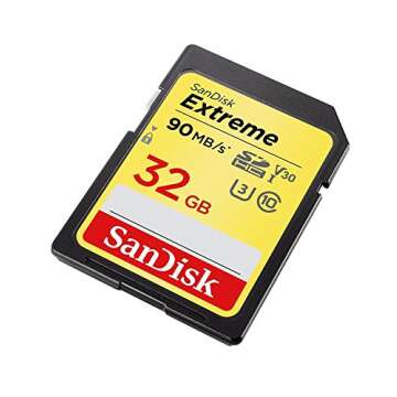 SanDisk Extreme 32GB SD Card 5-Pack for All Devices
