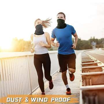 6 Pack Neck Gaiter Bandana Face Mask: Cooling Gator Mask for Outdoor Protection Breathable Face Cover Neck Scarf Protect from Dust Sun for Men Women Fishing Cycling Facemask Gaitor Balaclava, Pink