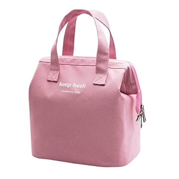 Mziart Insulated Lunch Bag Simple Bento Cooler Bag Lunch Tote Bag for Lunch Box for Women Men Adult ...