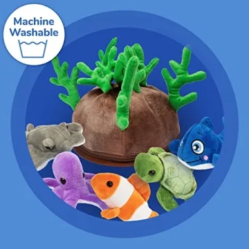 Prextex Plush Sea Animals for Kids | Soft Toy Set