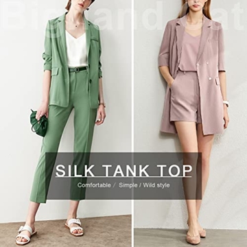 Elegant Silk Satin Camisole for Women - Versatile & Stylish