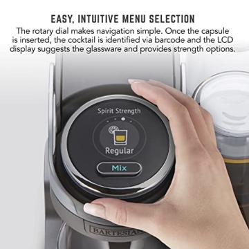 Bartesian Duet Cocktail Machine with 2 Glass Spirit Bottles