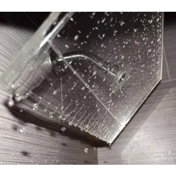 PREMIUM Large Shower Head by Clear Shower XL - Clear Model with FIRM PRESSURE