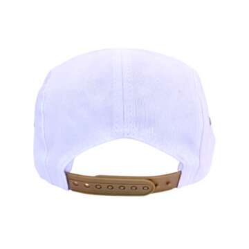 KYD Crew Toddler Hats Boys Age 2-4, Toddler Trucker Hats, Kids Snapback Hats with Adjustable Snapback, Toddler Caps for Boys Girls 49cm - Beachy Blue, White Sand, 18-4T