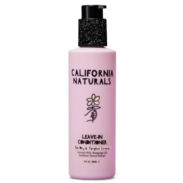 California Naturals Leave In Conditioner – Coconut Milk Hair Care Detangler, 6 fl oz
