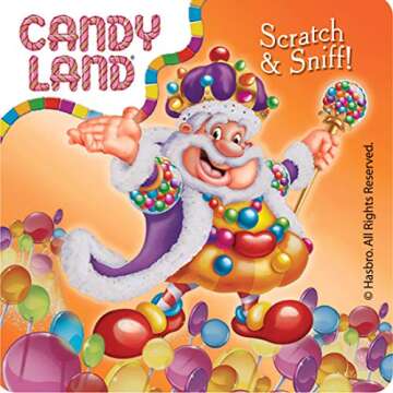SmileMakers Candy Land Scented Stickers - Party Favors - 50 per Pack