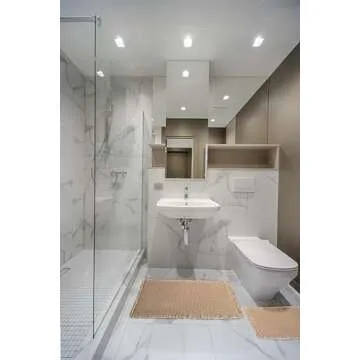 Ultra Soft SHIMOH Waffle Bath Mat - Non-Slip & Machine Washable