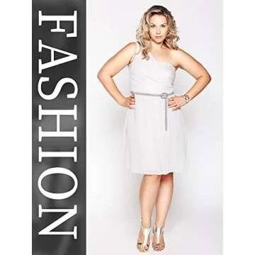 Sparkling Geyoga Rhinestone Belts for Women - 2 Pieces