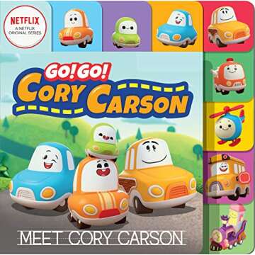 Enjoy Go! Go! Cory Carson Board Book for Toddlers