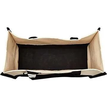 Mud Pie Canvas Tote Bag (G)—Stylish & Durable Gift