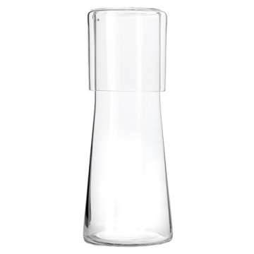 Lily's Home Stylish Bedside Carafe with Tumbler Glass