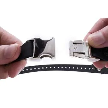 Durable Waterproof Bungee Dog Collar for Large Breeds