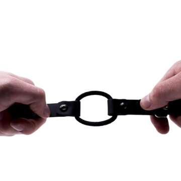 Durable Waterproof Bungee Dog Collar for Large Breeds