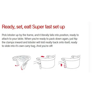 phil&teds Lobster Portable High Chair for Babies