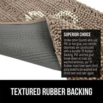 Gorilla Grip Ultra Absorbent Doormat for Dirty Paws 36x24