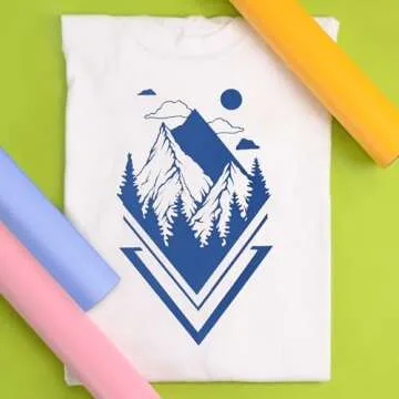 Siser EasyWeed Heat Transfer Vinyl 11.8" x 30ft Roll (Royal Blue) - Compatible with Siser, Cricut, Silhouette and Other Craft/Professional Cutters - CPSIA Certified