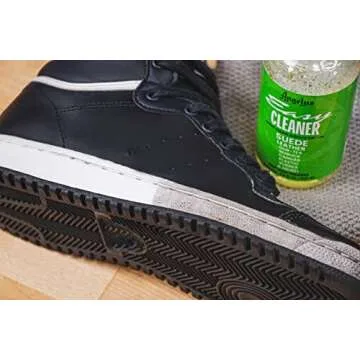 Angelus Easy Cleaner, Premium Shoe Cleaner, Safe for Sneakers, Leather, Suede, Canvas, and More – Removes Dirt and Stains | Made in USA - 8.6 fl oz