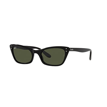 Ray-Ban Women’s Cat Eye Sunglasses in Black/Green