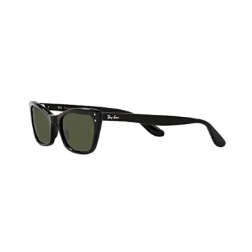 Ray-Ban Women’s Cat Eye Sunglasses in Black/Green
