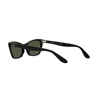Ray-Ban Women’s Cat Eye Sunglasses in Black/Green
