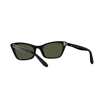 Ray-Ban Women’s Cat Eye Sunglasses in Black/Green