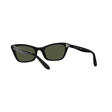 Ray-Ban Women’s Cat Eye Sunglasses in Black/Green