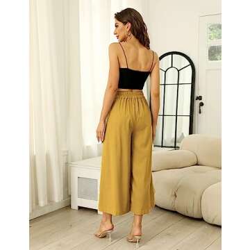 Bianstore Women's Palazzo Pants for Chic Summer Style