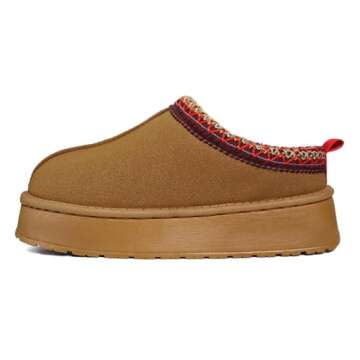 KIFIWUI Women's Platform Mini Boots - Cozy Fur-Lined Ankle Boots for Warm and stylish snow boots