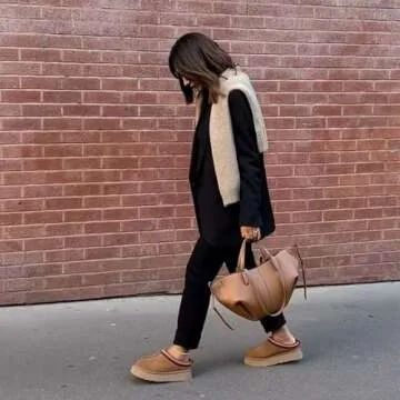 KIFIWUI Cozy Fur-Lined Mini Boots for Women