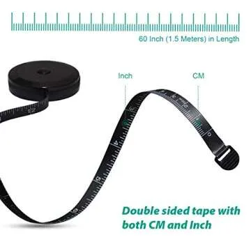 Portable Tape Measure for Body & Fabric Measuring Tool