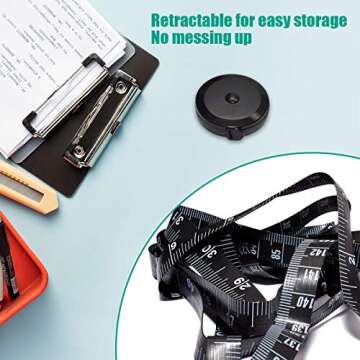 Portable Tape Measure for Body & Fabric Measuring Tool