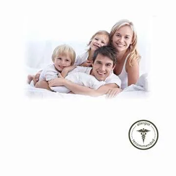 AllerEase Hypoallergenic Euro Pillow Pack of 2 with Warranty