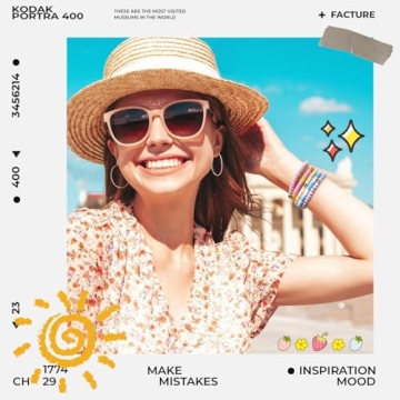 Yowivon Colorful Handmade Stretch Bracelets Set for Women