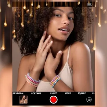 Yowivon Colorful Handmade Stretch Bracelets Set for Women