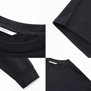 DOBREVA Cozy Women's Pajama Set Soft Loungewear Pajamas