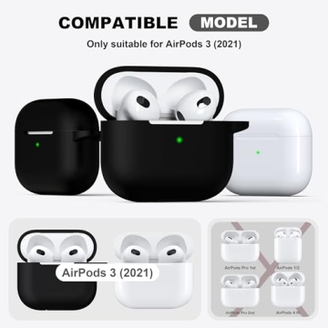 R-fun AirPods 3 Case Cover with Carabiner - Stylish Protection