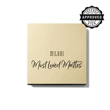 Milani Most Loved Mattes Eyeshadow Palette (0.48 Ounce) 12 Cruelty-Free Matte Eyeshadow Colors for Long-Lasting Wear