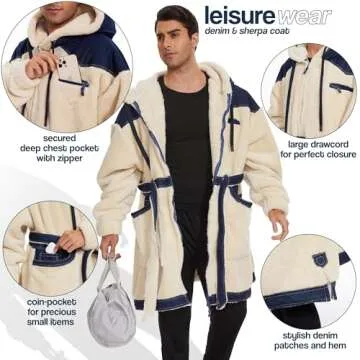 KOOETTS Cozy Wearable Blanket Hoodie for All Ages