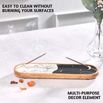 Folkulture Incense Holder Ash Catcher for Modern Aromatherapy