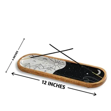 Folkulture Incense Holder Ash Catcher for Modern Aromatherapy