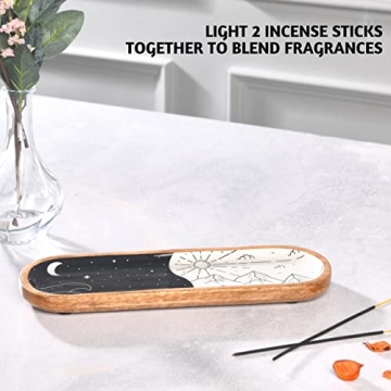 Folkulture Incense Holder Ash Catcher for Modern Aromatherapy