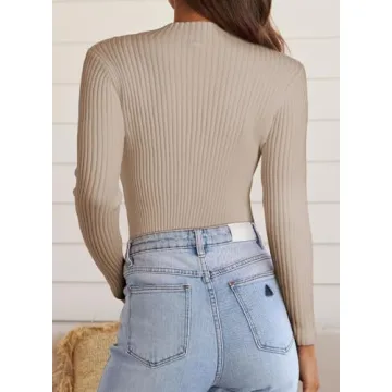 EVALESS Women's Fall 2024 Soft Stretchy Sweaters 2 Pack