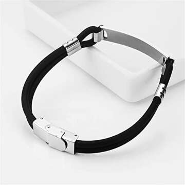 St. Michael Prayer Protection Silicone Bracelet for All