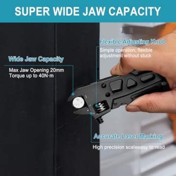 NexTool 9-in-1 Adjustable Wrench Multitool for All Tasks