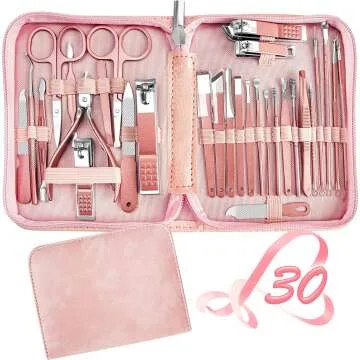 30-in-1 REDFLOW Manicure Set for Perfect Nails