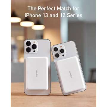 Anker 521 Magnetic Battery - Wireless Charger for iPhone 12/13