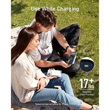 Anker 521 Magnetic Battery - Wireless Charger for iPhone 12/13