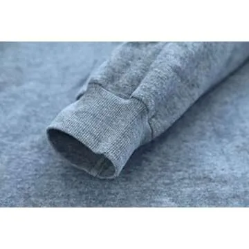 NUTEXROL Women's Thickening Long Fleece Sweatshirt String Hoodie Dress Pullover Plus Size Dark Grey