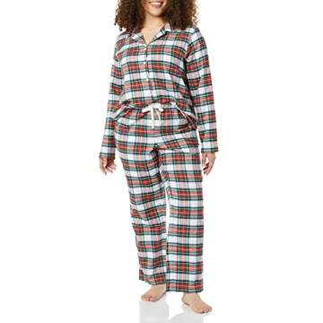 Cozy Flannel Pajama Set for Women - Comfort & Style